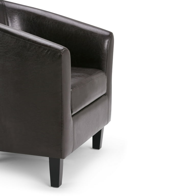 Mocha tub chair new arrivals