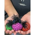 thumbnail image 4 of Charmed Mini 2" Mesh Squishy Balls Stress Relief Pressure Relieve Squeeze Grape Balls 12 Counts, 4 of 12