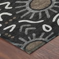 thumbnail image 3 of Addison Rugs Chantille Indoor/Outdoor Transitional Bohemian Black Machine Washable Rectangle Rug, 10' x 14', 3 of 8