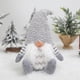 thumbnail image 3 of Navidad sin rostro larga barba muñeca mesa figura figura adorable adorno sofá estante decoración de la oficina decoración de apartamento gris sombrero Advancent HA010022-02, 3 of 6