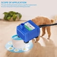 thumbnail image 3 of Methold Bomba para fuente de agua potable para mascotas, minireemplazo impermeable con luz LED, dispensador de agua súper silenciado para Piezas de acuario, 3 of 6