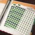 thumbnail image 2 of Pay Day Dots Planner Calendar Scrapbooking Crafting Stickers - Green - Opaque, 2 of 3
