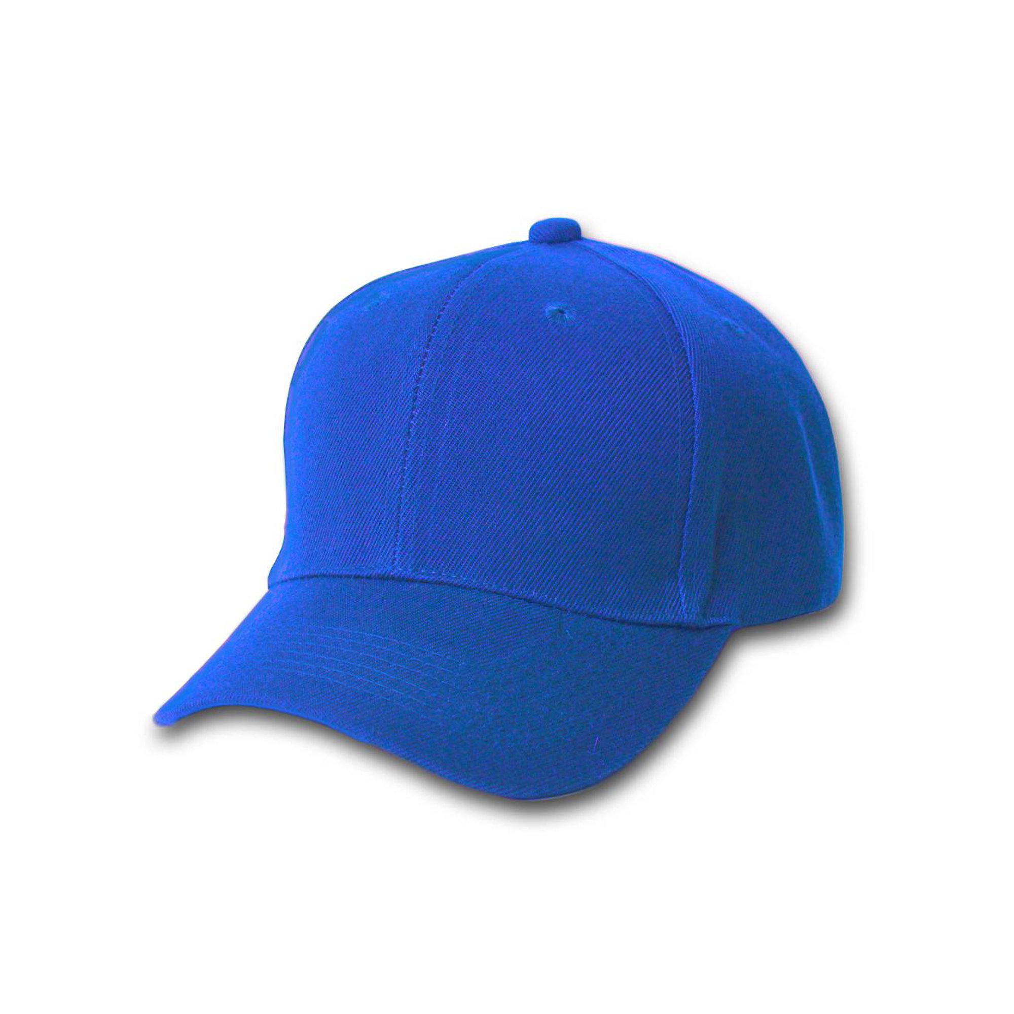 Top Headwear Structured Baseball Hat Cap, Royal Blue - Walmart.ca