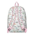 thumbnail image 3 of Nautical Summer Backpack with Ocean Creatures & Tropical Fish Print, Waterproof Lightweight Daypack for Students, Beach Lovers, and Everyday Use, 3 of 5