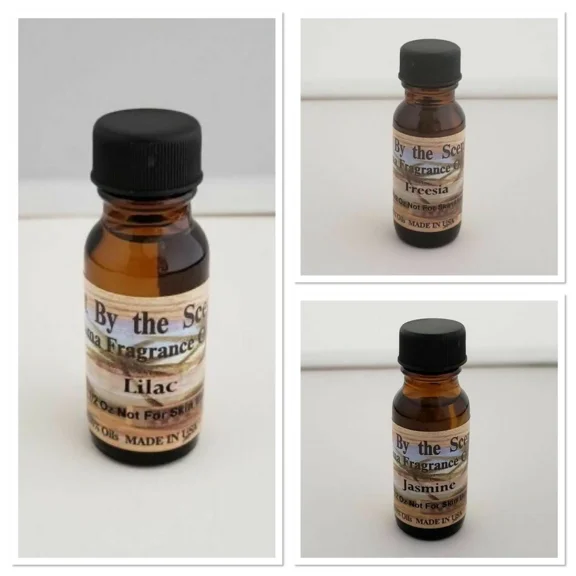 Fragrance Oil 3 Oil Set Freesia, Jasmine, Lilac Diffuser Fragrance Oil 1/2 Oz