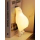 thumbnail image 2 of 701 Lazy Bear Lámpara Silicona Con Dibujos Animados Descompresión Protección Ocular Mesita Noche Lámpara Ambiente Recargable Nocturna USB, 2 of 9