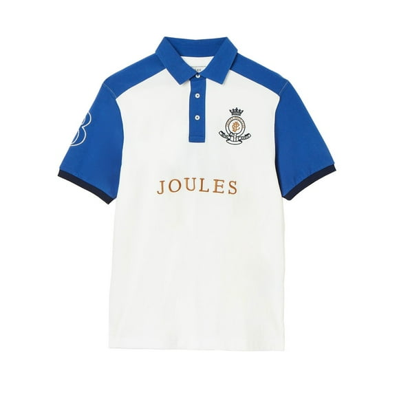 Joules Mens Embellished Pique Polo Shirt