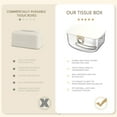 thumbnail image 4 of Wall Mounted Tissue, No Drilling Or Screws Required For Installation, Suitable For Kitchen Bathroom Bedroom, 4 of 8