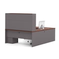 thumbnail image 4 of Bestar Connexion U-Shaped Workstation with 1 Pedestal in Bordeaux, 4 of 5