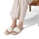 thumbnail image 5 of Sandalia DREAM PAIRS SDSS2212W Blanca Trenzada Tipo Slide Talla 7, 5 of 5