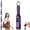 Purple, variant on 4-in-1 Smart Digital Display Keychain - Portable Charger Cable with LED Display, 20cm Short Fast Charging Lanyard Cord