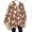 Gooses and Plant, variant on Dailycode Fleece Wearable Blanket Poncho Double Layer Blanket Shawl Wrap with Pockets Zipper for Adults, Cartoon Skull Star Cloud
