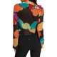 thumbnail image 5 of Txlixc Blusa de mujer, blusa de manga larga con borde de hoja de loto Txlixc moda, 5 of 7