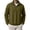 Army Green, variant on Men's Quarter Zip Sweatshirt Casual Long Sleeve Pullover Sweater Loose Fit Tops Outerwear White S Fashion