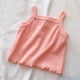 thumbnail image 4 of Odeerbi 6M-4Y Niñas Conjuntos de Verano Camisola de Punto Rib Tops Pantalones Cortos Conjunto de Dos Piezas Traje de Hogar Suave, 4 of 6
