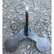 هدف ماغنوم 3/8 AR500 أهداف إطلاق النار الفولاذية التفاعلية - رافعات القفز الملحومة 2.5 2pc - 2-WJJ2.5AR500