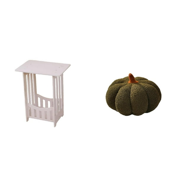 Mesilla de noche,Mesa auxiliar,mesa de centro,mesa esquinera,mesilla de noche,Almohadas de calabaza de Halloween,Cojines de calabaza de Halloween,suaves,para decoración del hogar,Cojines