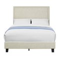 thumbnail image 3 of Picket House Furnishings Emery Upholstered Full Panel Bed in Natural, 3 of 7