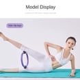thumbnail image 4 of Pilates Circle Training Devices Entrenamiento de Resistencia - Rosa roja Sunnimix Anillos de Yoga Pilates para mujer, 4 of 7