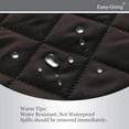 thumbnail image 4 of Easy-Going Reversible Sofa Slipcover Water Resistant Couch Cover, Sofa Size, Chocolate/Beige, 4 of 7