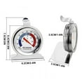 thumbnail image 3 of XZNGL Stainless Steel Refrigerator Thermometer Freezer Thermometer Frozen Thermometer Freezer Thermometer Thermometer, 3 of 9
