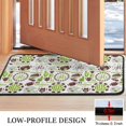 thumbnail image 3 of Green Football Monogram Pattern Door Rugs,Washable Non Slip Door Mats Indoor,Decorative Door Mats,Entry Mat Indoor for Entrance,Bedroom,Kitchen,Bathroom,30"x17", 3 of 6