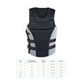 thumbnail image 3 of Life Jacket, Zipper Design Life Saving Jacket Buckle Design Buoyant Professional Available  for Children for Adults, 3 of 7