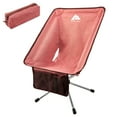 thumbnail image 1 of Ozark Trail Compact Packable Chair, Weight Capacity 225 lbs, Sturdy Steel Frame, Vintage Polyester Fabric, Red, Includes Carry Bag., 1 of 14