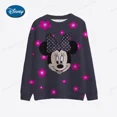 thumbnail image 4 of Nuevo suéter de mujer Disney Mickey Mouse Mickey y Minnie 3D Suéter de moda para hombre Otoño Invierno Suéter casual de manga larga, 4 of 5
