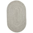thumbnail image 2 of BNM Indoor/ Outdoor Multihued Oval Rug, 3' x 5', Slate- White, 2 of 6