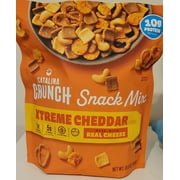 CATALINA CRUNCH SNACK MIX XTREME CHEDDAR MADE WITH REAL CHEESE PARTY BAG 18 OZ