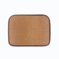 thumbnail image 2 of MMJ Natural Rattan Woven Seat Cushion Grass Mat Breathable Summer Cool Pad for Chair Sofa Office Kitchen, 2 of 7