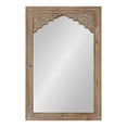 thumbnail image 4 of Kate and Laurel Shivani Boho Wall Mirror, 24 x 36, Rustic Brown, Farmhouse Wall Decor with Ornate Detailing, 4 of 8