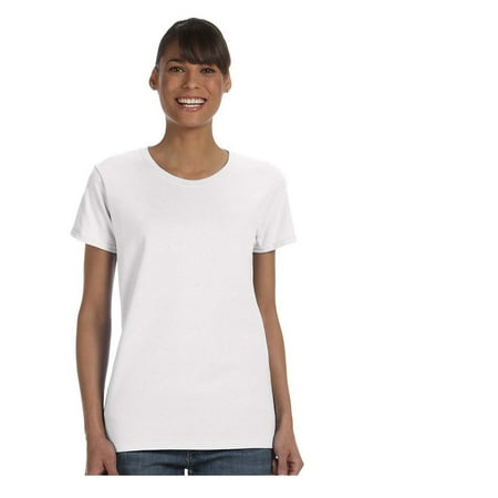 Gildan Women's Heavy Taped Neck Comfort Jersey T-Shirt, Style G5000L