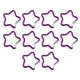 thumbnail image 5 of 10 piezas de mosquetón con forma de estrella de cinco puntas, Clip para llavero, para acampar y viajar púrpura Zulema Llavero mosquetón, 5 of 8