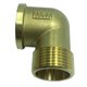 thumbnail image 1 of Codo de Montaje de Tubería de de Latón de 20 Mm a 32 Rosca / BSP Acoplador de de Conector de Cobre, Sólido, 5 Tamaños , DN25 Yotijar Adaptador de latón de codo, 1 of 8