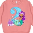 thumbnail image 3 of Inktastic Second Birthday Mermaid Toddler Sweatshirt, 3 of 4