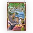thumbnail image 3 of Lahaina, Maui, Hawaii, Town Scenes Montage (16x24 Giclee Gallery Art Print, Vivid Textured Wall Decor), 3 of 3