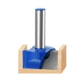thumbnail image 5 of Unique Bargains 28mm Dia 8mm Shank Bottom Cleaning Router Bit 2 Flutes Carbide Tipped Cutter Uncoated for Woodworking, 5 of 5