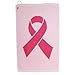 thumbnail image 3 of JP Lann Pink Ribbon Cancer Awareness Golf Towel (Pink/White), 3 of 4