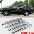 thumbnail image 1 of for Jeep Grand Cherokee 2011-2021 Chrome Exterior Door Handle Decor Cover Trim, 1 of 4
