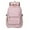 Pink, variant on Durable Fabric Backpack For School College Students Lightweight Travel Daypack Casual Laptop Book Bag With Comfortable Straps
