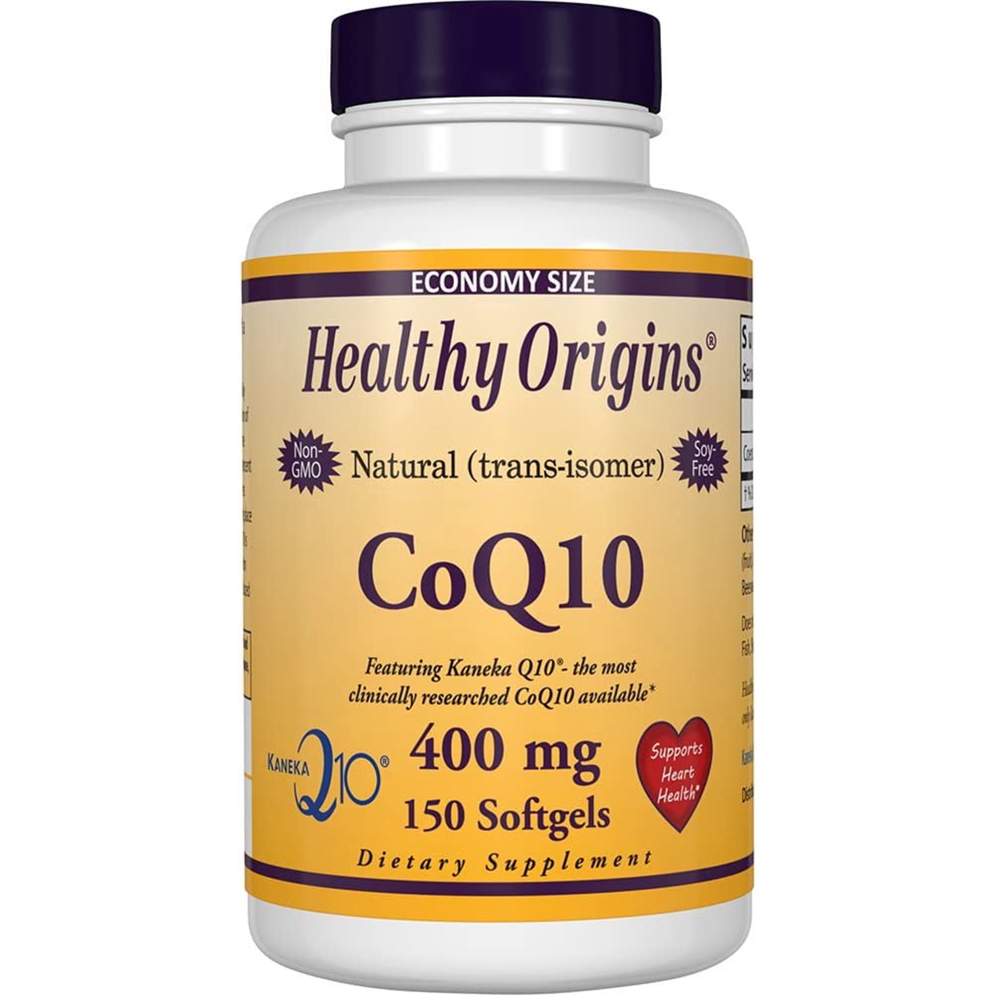 ヘルシーオリジンズ コエンザイムQ10 400mg 150粒 ソフトジェル HEALTHY ORIGINS CoQ10 サプリメ お取り寄せ