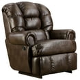 thumbnail image 2 of Office Furniture in a Flash Big and Tall 350 lb. Capacity Loggins Espresso Leather Recliner, 2 of 2
