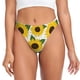thumbnail image 1 of Balery Sunflowers Tangas de Algodón para Mujer con Estampado – Ropa Interior Sexy, Transpirable, G-string-X-Small, 1 of 6