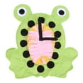 thumbnail image 1 of Alfombrilla para olfatear mascotas que despierta la curiosidad de las mascotas Almohadilla para olfatear y alimentar fácil de limpiar para mascotas MSD02 en forma de rana, 1 of 8
