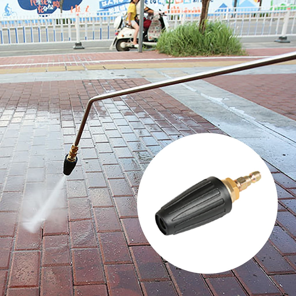 High Pressure Washer Rotating Turbo Nozzle Spray Tip 2.5-5 ...