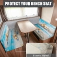 thumbnail image 2 of Yuyamidu Starfish RV Dinette Cushion Slipcover Shell RV Couch Covers for Sofa Beach Loveseat Slipcovers for Travel Trailer Couch 1 Bench Cover 1 Backrest Cover Comfy RV Sofa Cover, 2 of 7