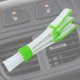 thumbnail image 1 of Cepillo de limpieza de dos cabezales para automóvil Cepillo de limpieza extraíble para limpieza de automóviles (Verde), 1 of 5