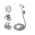thumbnail image 3 of Pulverizador de agua para bidé de baño de mano, rociador de inodoro, soporte de pared, kit de manguera, accesorios de baño, manguera de metal sidaley HA5354-03B, 3 of 6